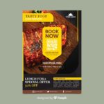 restaurant-flyer-template-with-